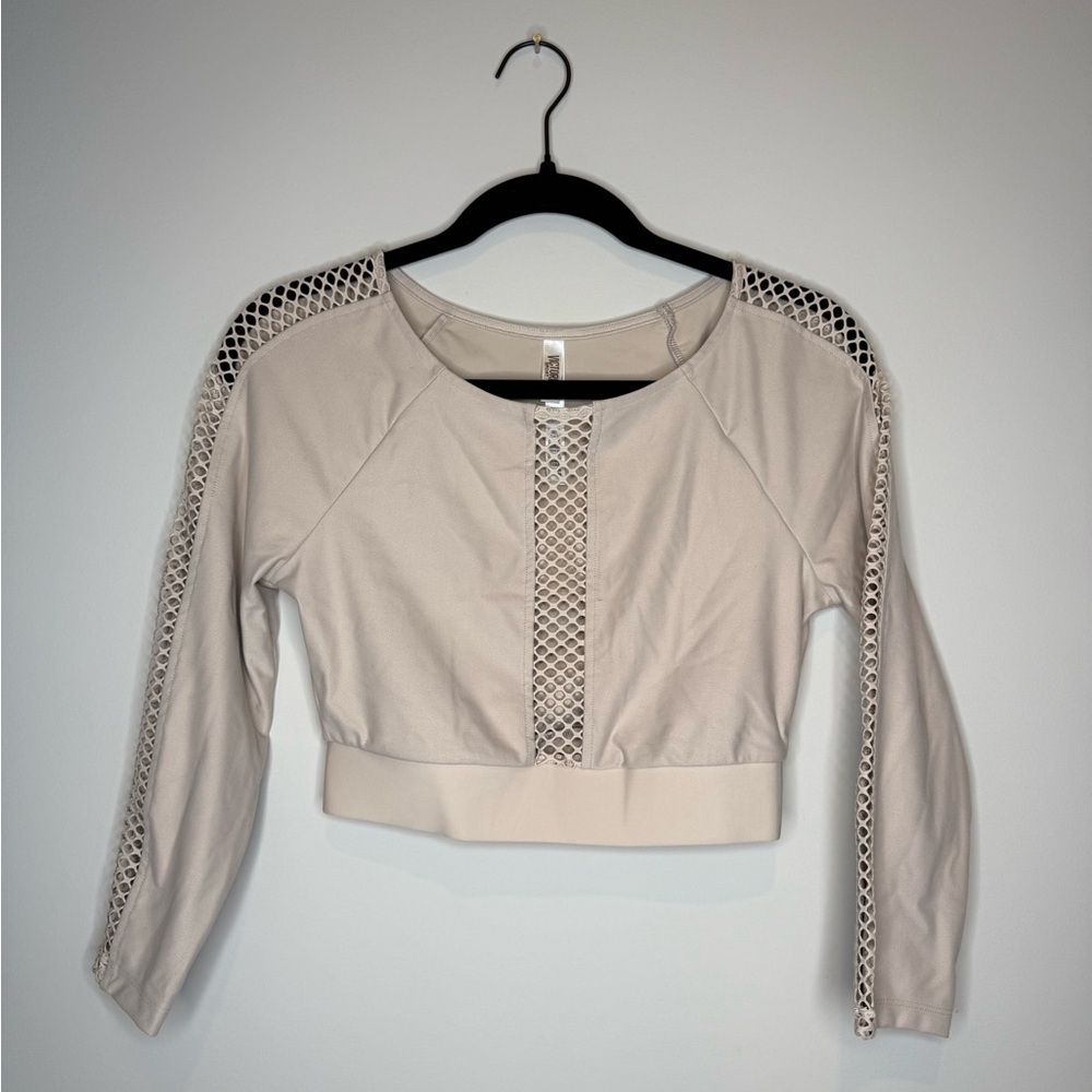 Victoria Secret Sport cropped quarter sleeve